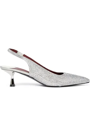 Stella McCartney Zapatos con tacón de 50 mm y tira trasera