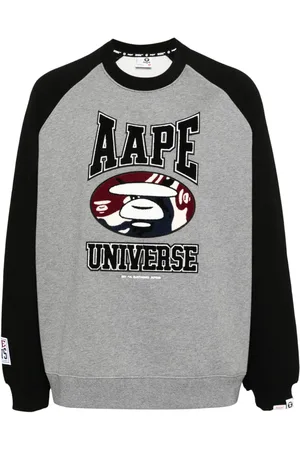 A Bathing Ape Sudadera con parche del logo