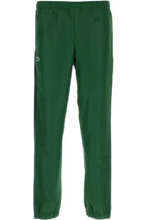 Lacoste Pantalones de chándal con rayas laterales