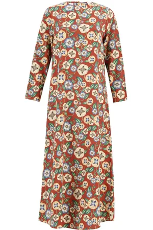 Paula Vestido midi estampado