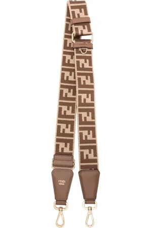 Fendi Correa de hombro con motivo FF en jacquard
