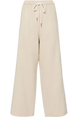 SYSTEM Pantalones anchos con dobladillo recto