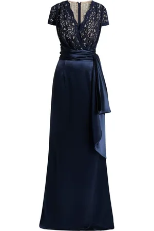 TALBOT RUNHOF Vestido de fiesta con cuello en V