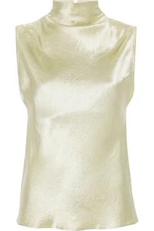 Nanushka Top con cuello alto