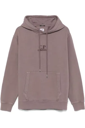 C.P. Company Sudadera con capucha y logo bordado