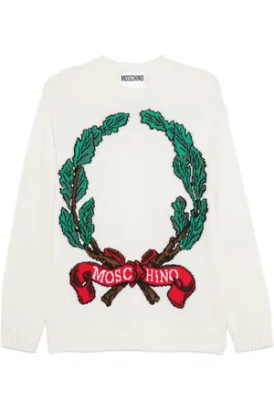 Moschino Jersey con logo en jacquard