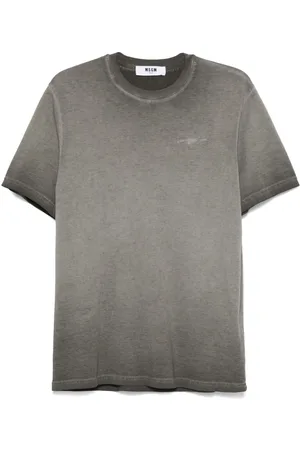 Msgm Camiseta con efecto degradado