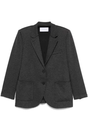 Harris Wharf London Blazer en pied de poule