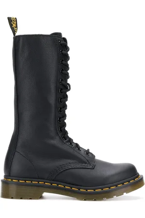 Dr. Martens Botas 14-Eye con cremallera