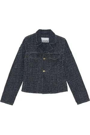 Ganni Blazer vaquero ajustado