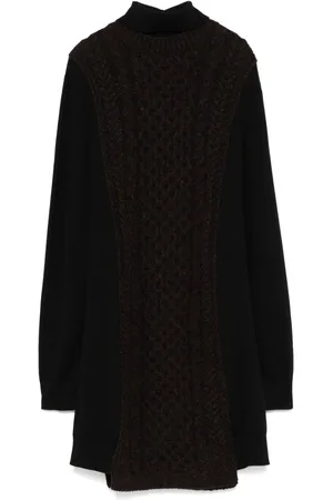 Fendi Vestido midi cruzado
