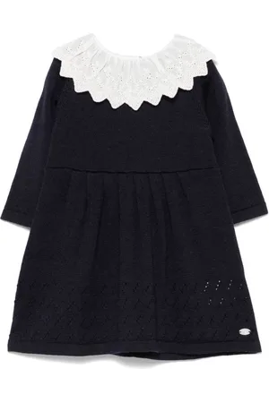 Tartine Et Chocolat Vestido con cuello de volantes
