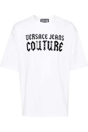 VERSACE Camiseta con logo en relieve
