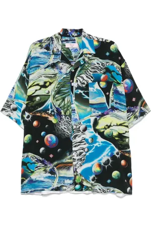 MARTINE ROSE Camisa hawaiana
