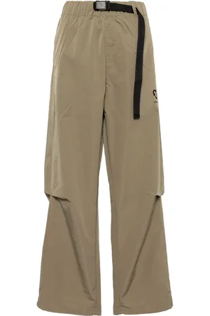 Ground Zero Pantalones cargo rectos con cinturón
