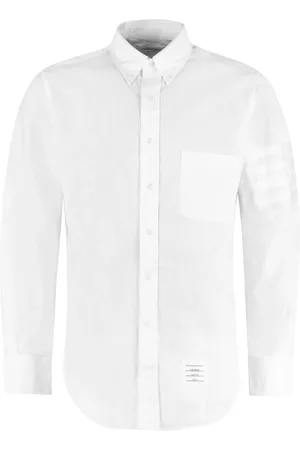 Thom Browne Camisa con botones y motivo 4-Bar