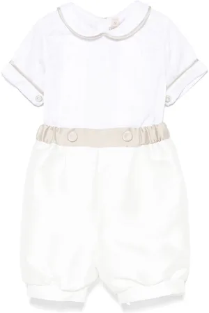 LA STUPENDERIA Pelele con monograma en jacquard