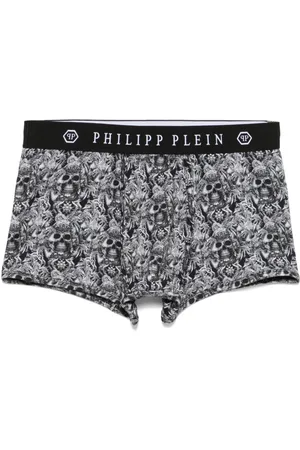 Philipp Plein Bóxeres con logo en la cinturilla
