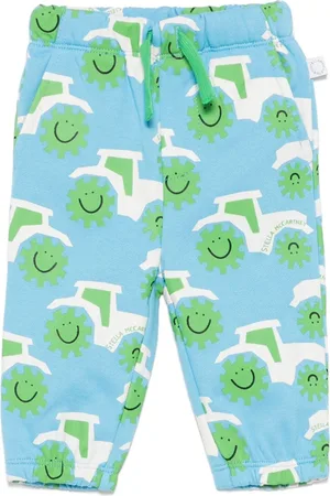 Stella McCartney Pantalones de chándal con sol estampado