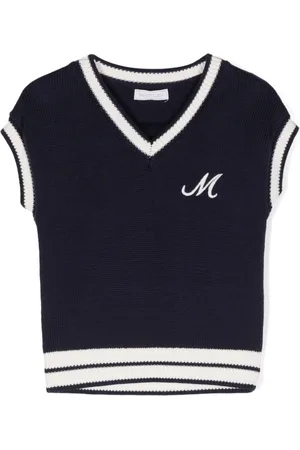 MONNALISA Chaleco con logo bordado