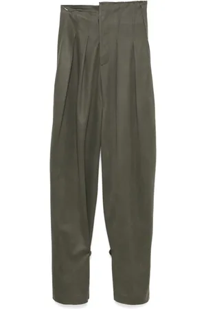 Elena Velez Pantalones de ante artificial