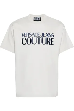 VERSACE Camiseta con logo bordado