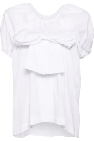 Comme des Garçons Blusa de manga voluminosa