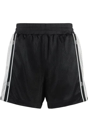Fendi Pantalones cortos de deporte con banda del logo