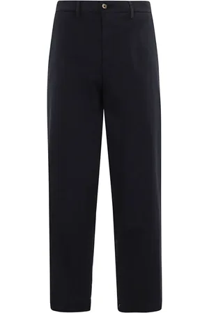 BRIGLIA Pantalones rectos con parche del logo