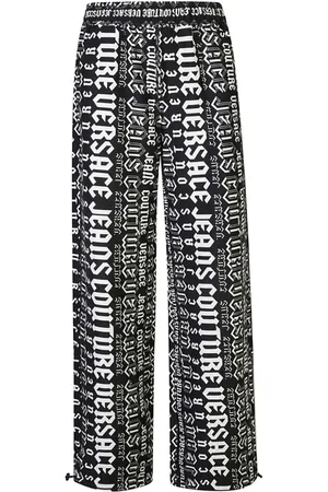 VERSACE Pantalones de chándal con logo