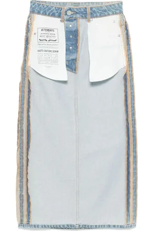 Vetements Falda midi Inside-Out