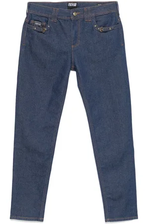 VERSACE Vaqueros skinny con detalle de hebilla