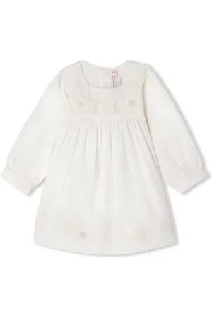 BONPOINT Vestido con bordado floral