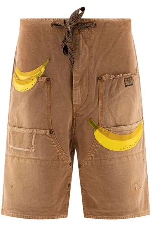 KAPITAL Bermudas con apliques
