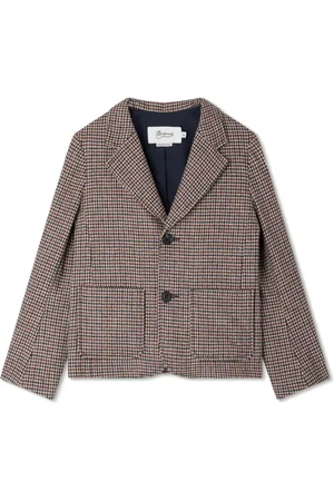 BONPOINT Blazer Gregoir con motivo pied de poule