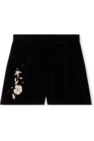 BONPOINT Bermudas Habille Flash con bordado floral