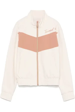 Twin-Set Chaqueta con logo estampado