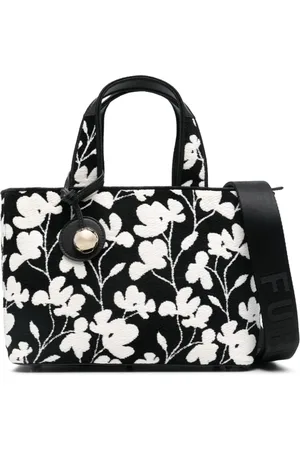 Furla Bolso shopper con logo grabado