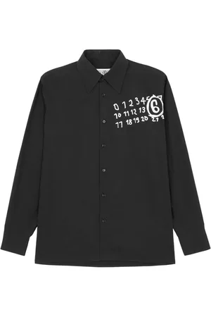 Maison Margiela Camisa de popelina