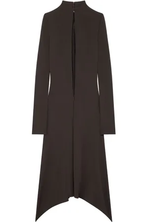 Courrèges Vestido midi Volcano