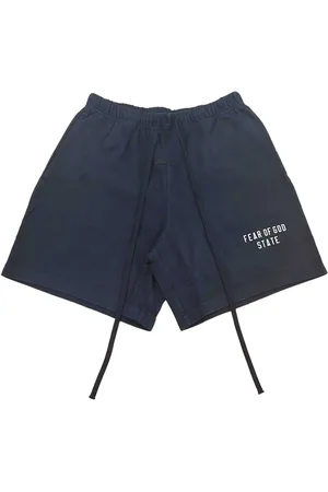 FEAR OF GOD Bermudas con logo estampado