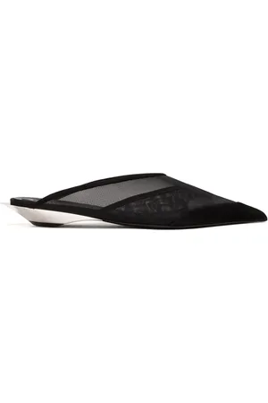MUGLER Mules Fang con tacón de 20 mm