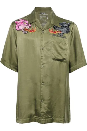 Maharishi Camisa dual panthers con cuello cubano