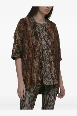 ROSETTA GETTY Camiseta Collapsed estampada