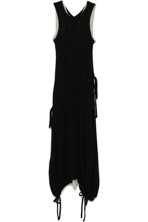 CHIAHUNG SU Vestido largo a capas