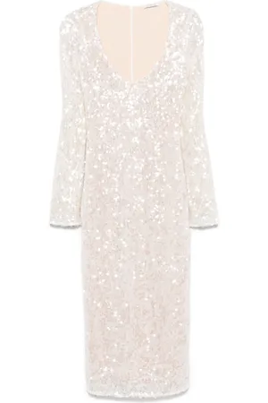 Patrizia Pepe Vestido midi con lentejuelas