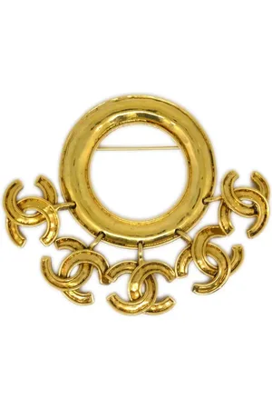 CHANEL Broche de aro 1994