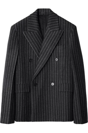 Burberry Blazer a rayas diplomáticas