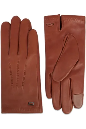 LANCEL Guantes Sellier con logo