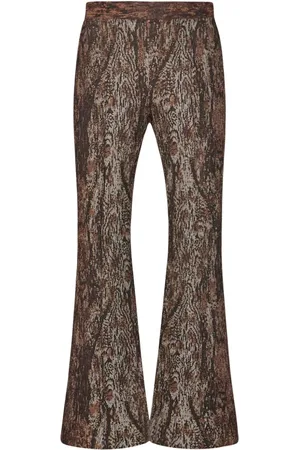 ROSETTA GETTY Pantalones acampanados estilo capri